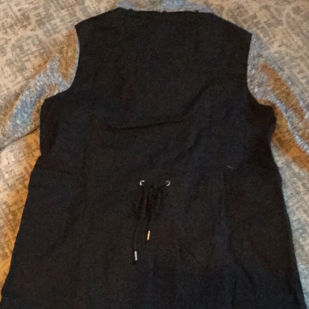 Black jacket w/contrasting sleeves ❤️ - Picture 4 of 4